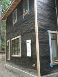 Exterior trim work